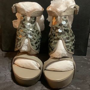 L.A.M.B. Keita high heel sandals